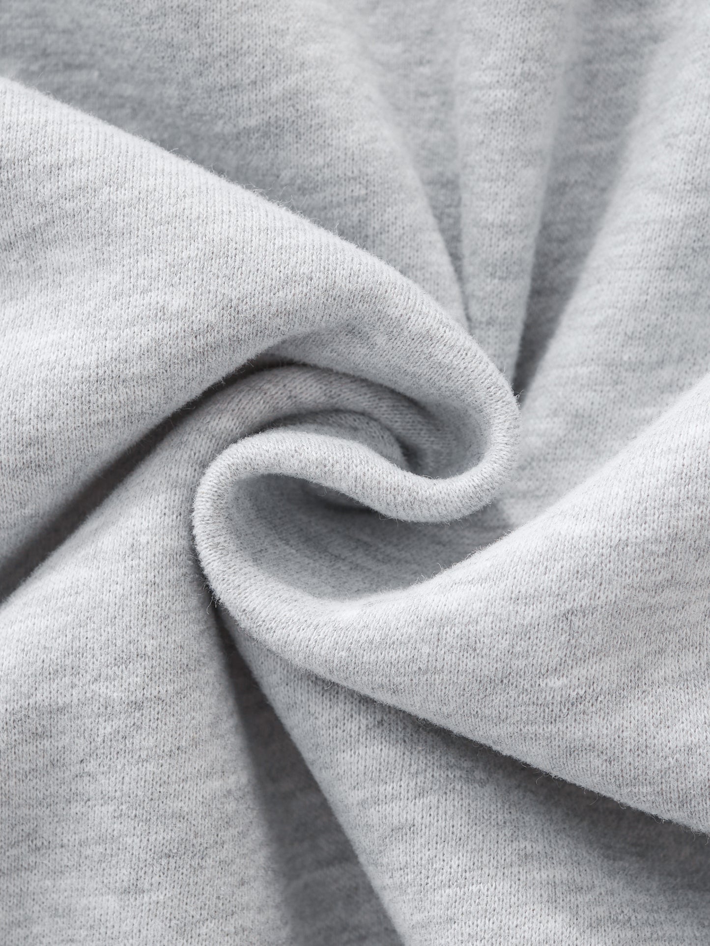 Love Bar Contrast-Stitched Boxy Fleece Zip Hoodie