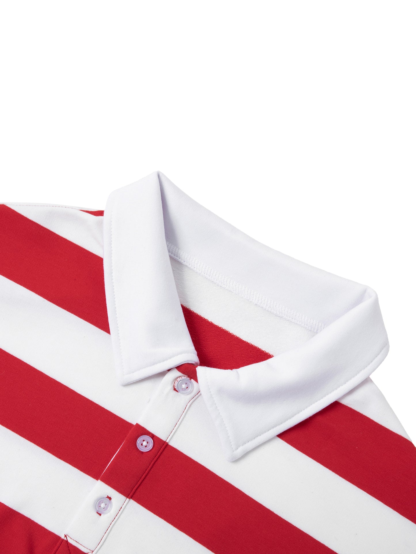 PERC CEPTION Color Block Stripe Polo Shirt