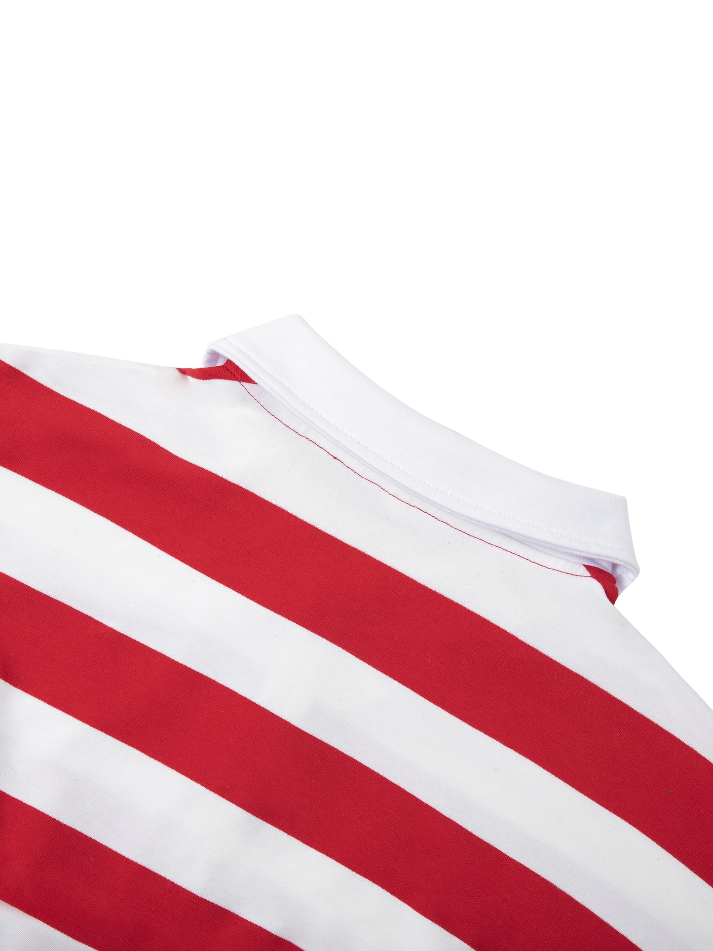 PERC CEPTION Color Block Stripe Polo Shirt