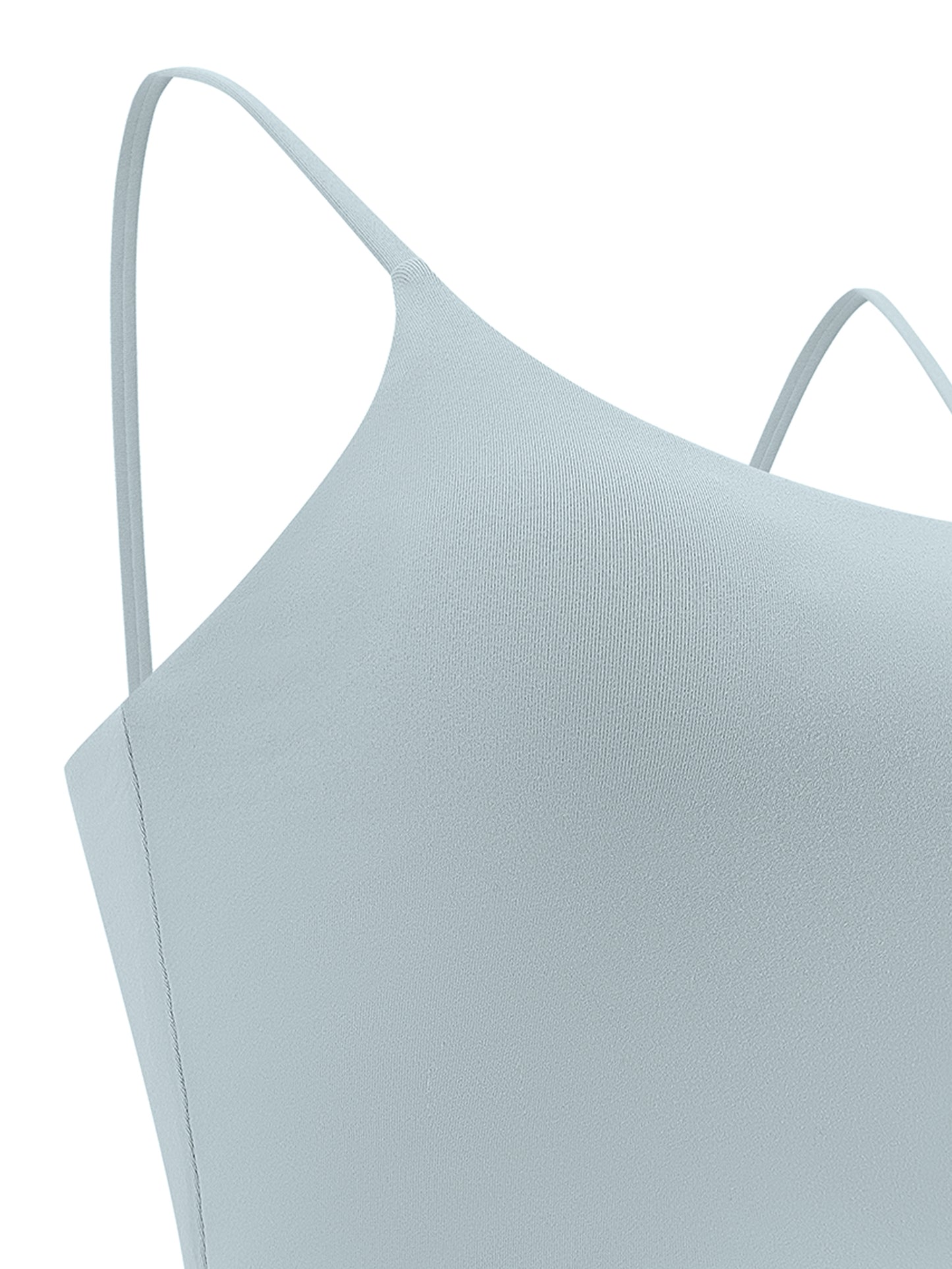 SQUIGGLE Spaghetti Strap Yoga Sports Bra