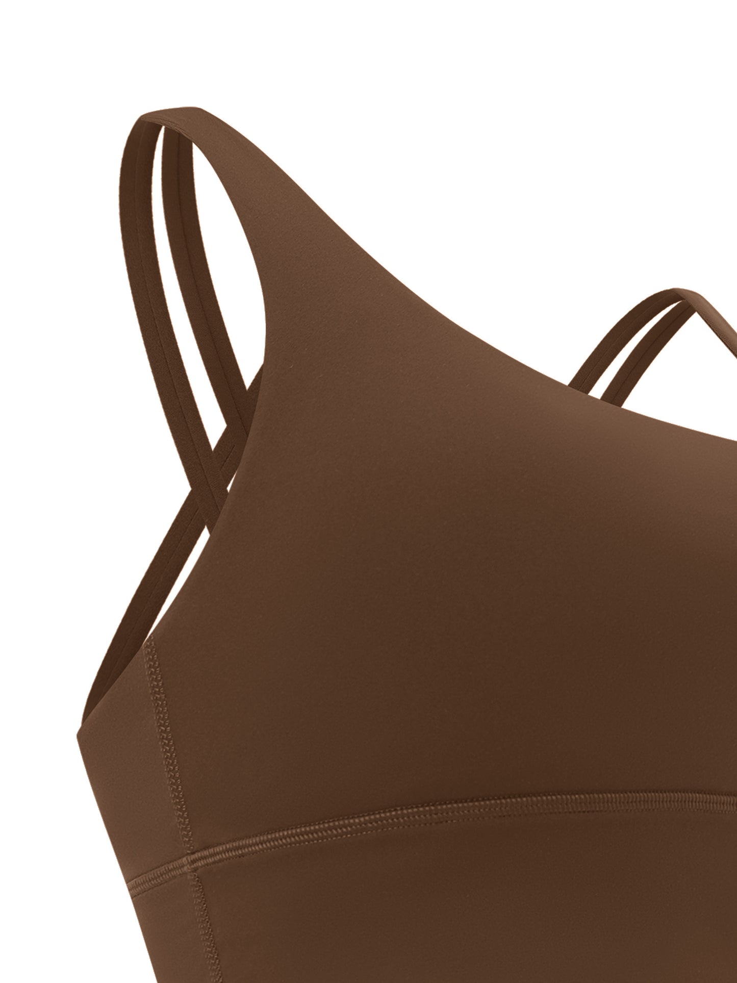 SQUIGGLE Strappy Criss-Cross Sports Bra