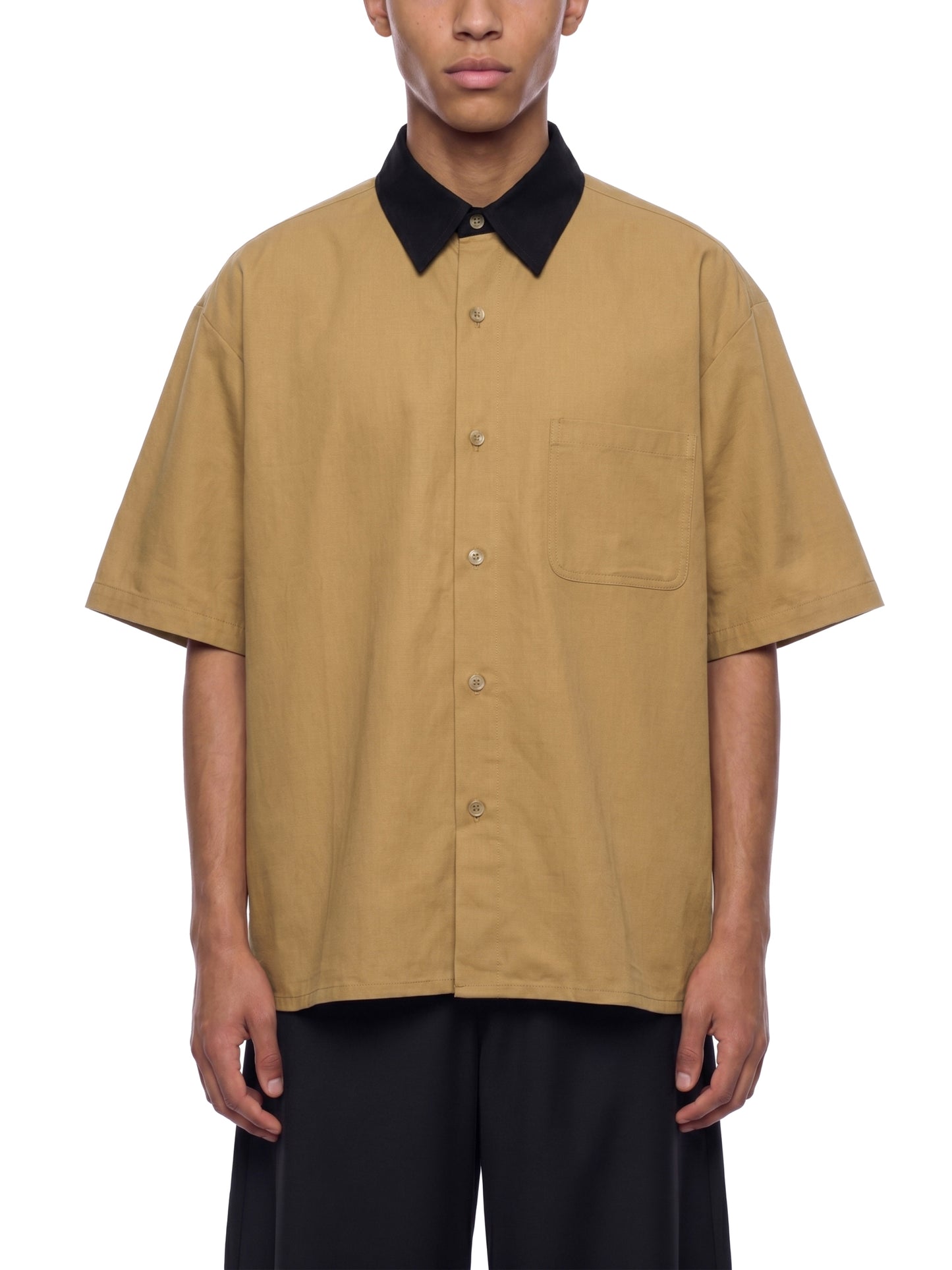 SQUIGGLE Unisex Color Block Short Sleeve Shirt