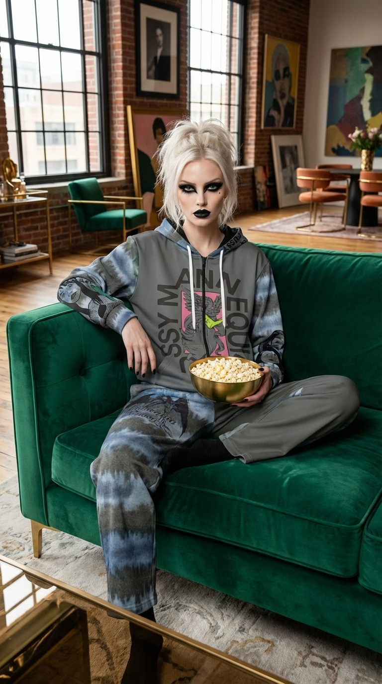 Mannequin Pussy Unisex Zip-Up Cotton Hoodie