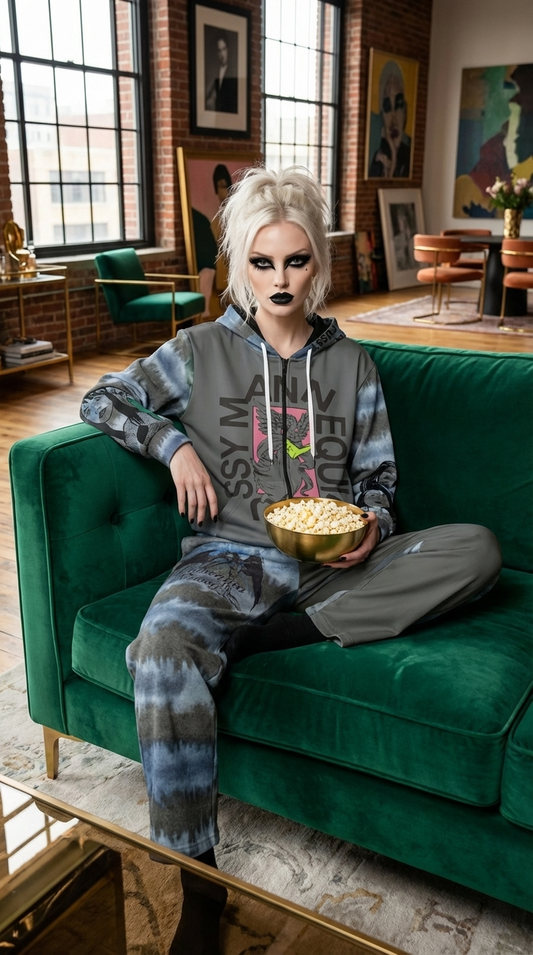 Mannequin Pussy Unisex Zip-Up Cotton Hoodie