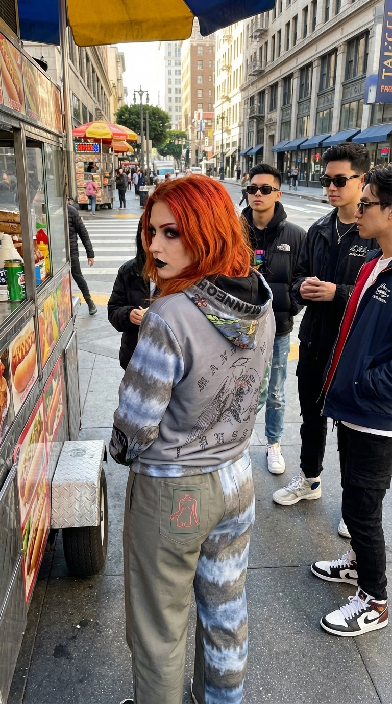 Mannequin Pussy Unisex Zip-Up Cotton Hoodie