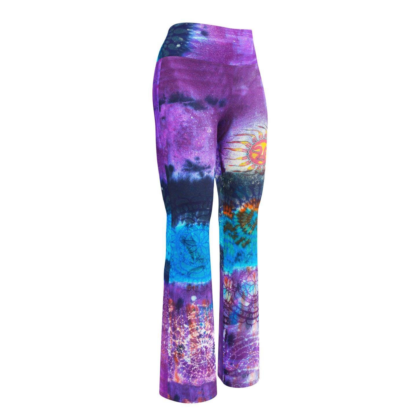 Mighty Moon High Waist Flare leggings