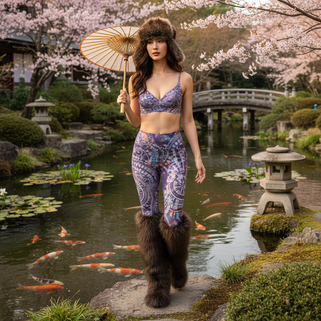 Sanskrit Galaxy High Waist Leggings