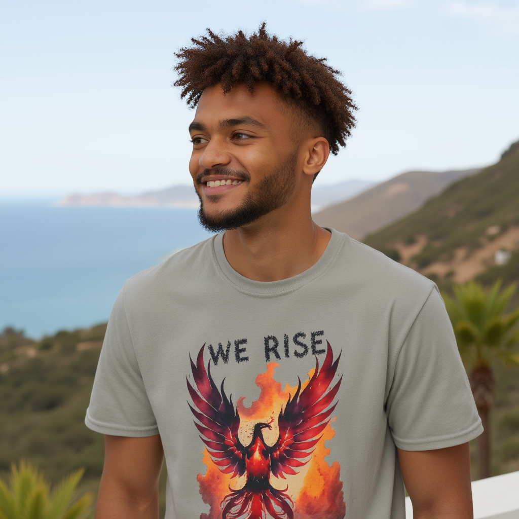 We Will Rise Los Angeles Unisex Vintage Soft T-Shirt