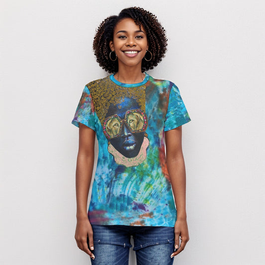 Queen Ma Women's Cotton T-Shirt HUE+MAN Collective