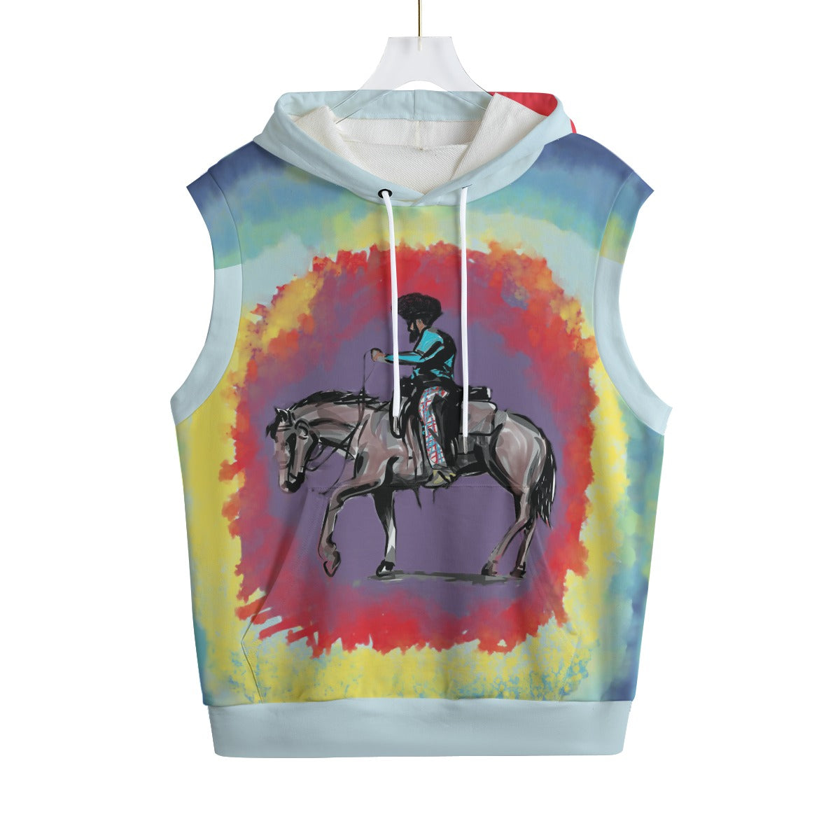 Cowhand Sleeveless Unisex Hoodie HUE+MAN Collection