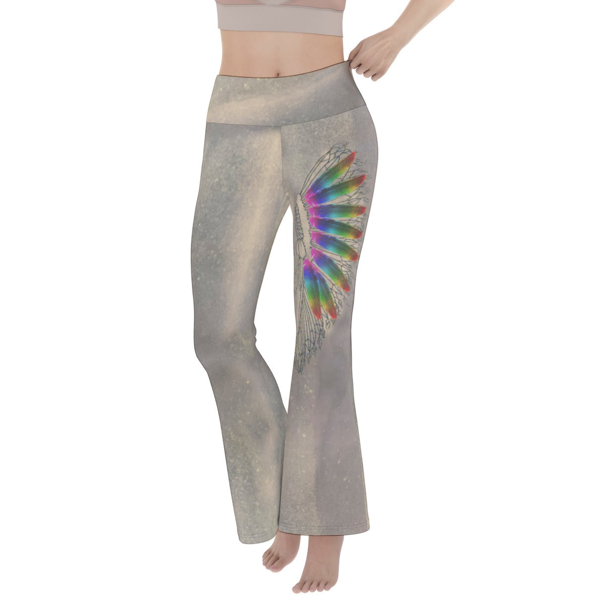 Hazey Breeze Women's SUPA Flare Yoga Pants